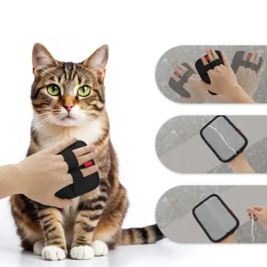 Unique Bargains Pet Hair Remover Black 1 Pc image {3}