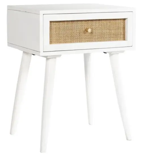 Inmod Serafina 1-Drawer Nightstand (White) image {3}
