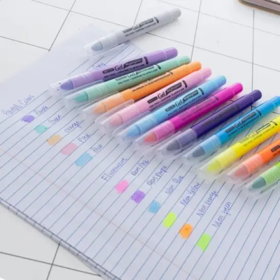 BAZIC Products&reg; Gel Highlighter, 12 Per Pack, 3 Packs image {7}