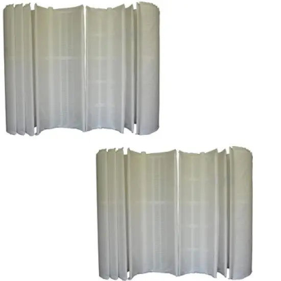 Hurricane 2 Pack HF-DE60-SET 60 Square Feet DE Grid Filter Replacement for PFS3060, FG-2005, FC-9550, Hayward DEX6000 DA/DS, White image {6}