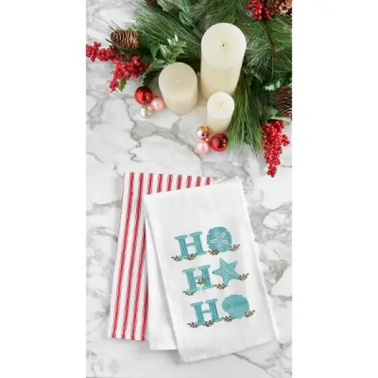 C&F Home Coastal HO HO HO Towel image {1}