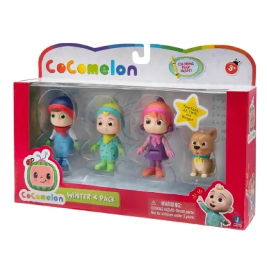 CoComelon Winter Figures 4pk image {6}