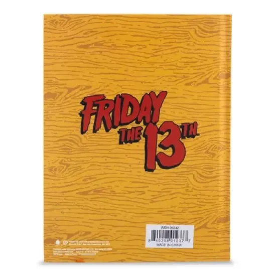 Silver Buffalo Friday The 13th "Welcome To Camp Crystal Lake" Hardcover Journal Notebook image {2}