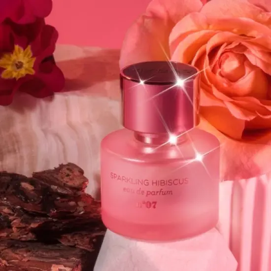 MIX:BAR Sparkling Hibiscus Eau de Parfum - Travel Size Perfume Fragrance for Women, 1.7 fl oz image {7}