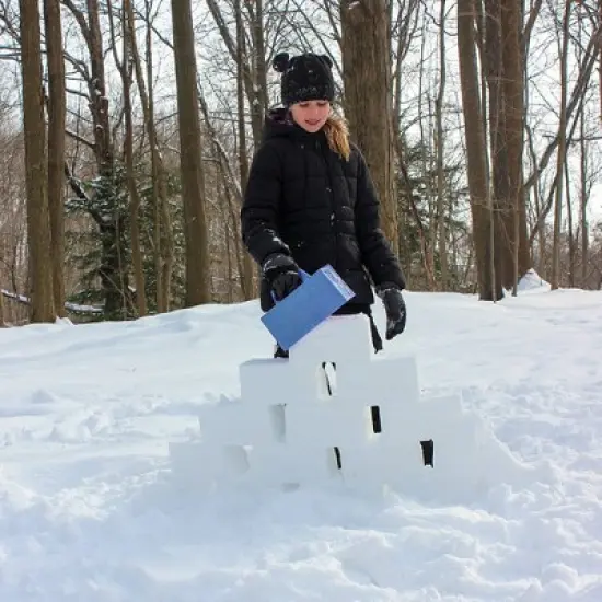 Emsco ESP Kid's Snow and Sand Castle Mega Brick Maker XL Snow Toy image {2}