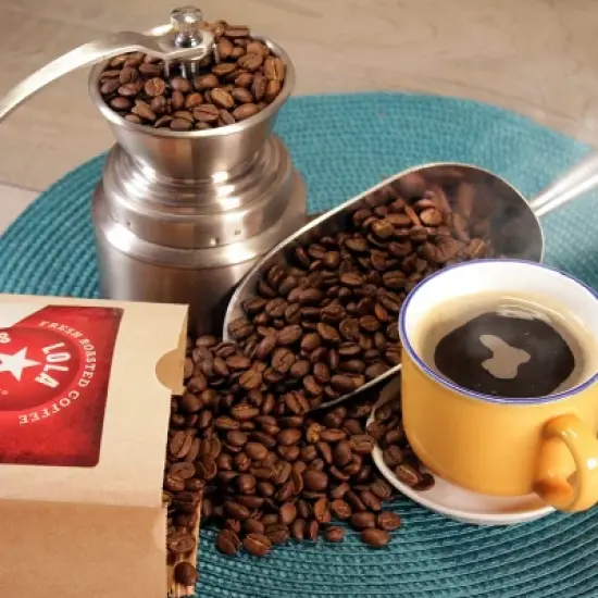 Lola Savannah Pecan Maple Nut Flavored Whole Bean Decaf Coffee - 32oz image {6}