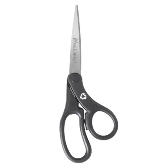 Westcott&reg; KleenEarth&reg; Basic 8" Scissors, Bent, Pack of 6 image {1}