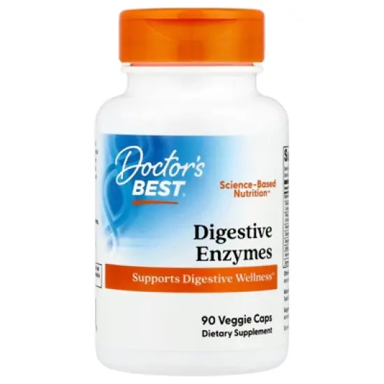 Doctor's Best Digestive Enzymes, 90 Veggie Caps image {4}