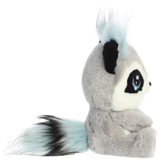 Aurora Medium Rosette Raccoon Enchanted Sparkling Stuffed Animal Gray 10" image {2}