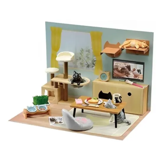 Little Buddy LLC Re-ment Life with Cats Blind Box Collectible | One Random image {3}