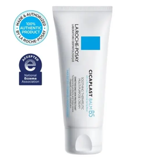 La Roche Posay Cicaplast Balm Vitamin B5 Soothing Therapeutic Cream for Dry Skin and Irritated Skin - Unscented - 1.35oz image {5}