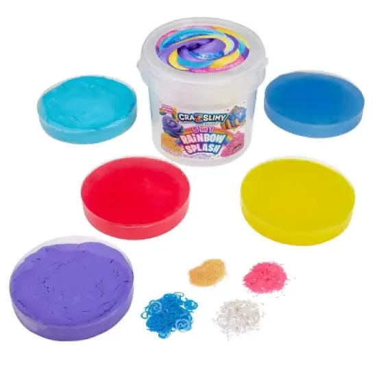 Cra-Z-Slimy 5 in 1 Bucket: Creativity Focus, Slime & Putty Toy, 38.5 Net Weight, Single Piece Set image {5}