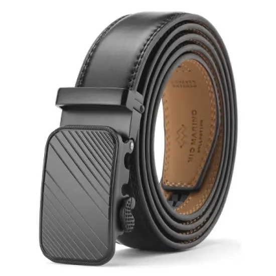 Men's Modern Striped Ratchet Belt image {5}