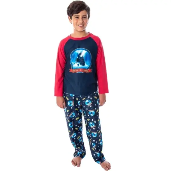 The Polar Express Train Big Kids Raglan Pajama Set image {5}