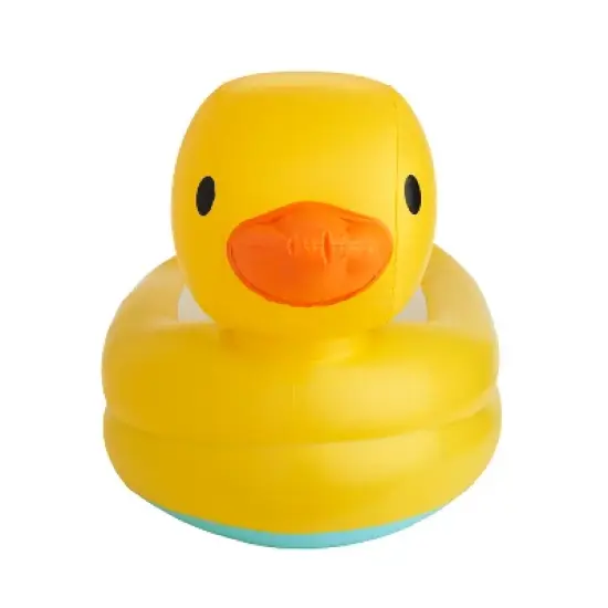 Munchkin White Hot Inflatable Duck Safety Baby Bath Tub image {2}