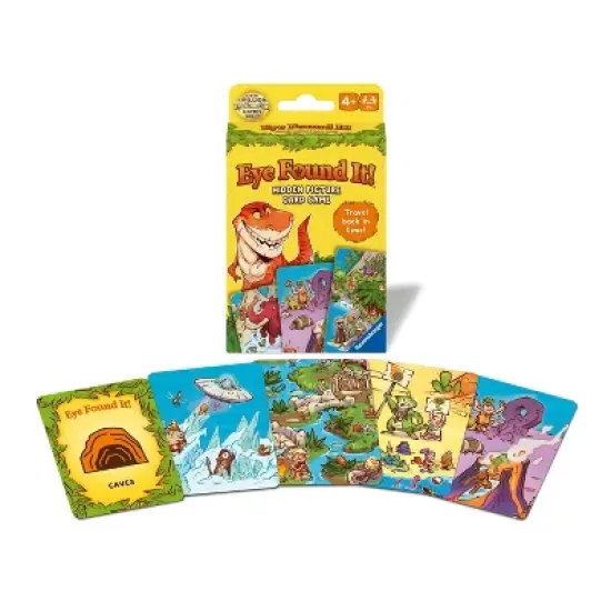 Ravensburger Eye Found It! World of Dinosaurs Card Game: Educational Creative Thinking, 2+ Players, Classic Board Games image {4}