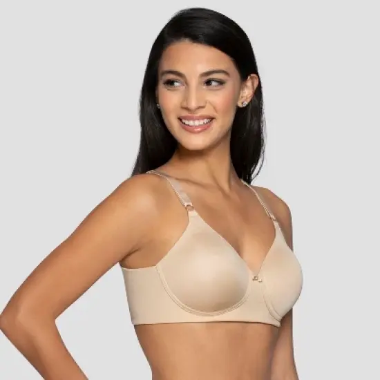 Vanity Fair Womens Beauty Back Full Coverage Wireless Smoothing Bra 72345 image {4}