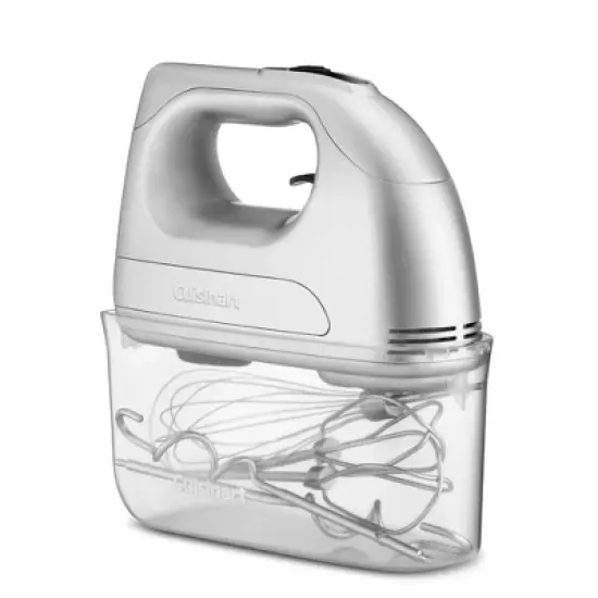 Cuisinart 7-Speed Power Advantage Hand Mixer with Storage Case - HM-7BCS: 200W, Brushed Chrome, Kitchen Hand Mixers image {1}