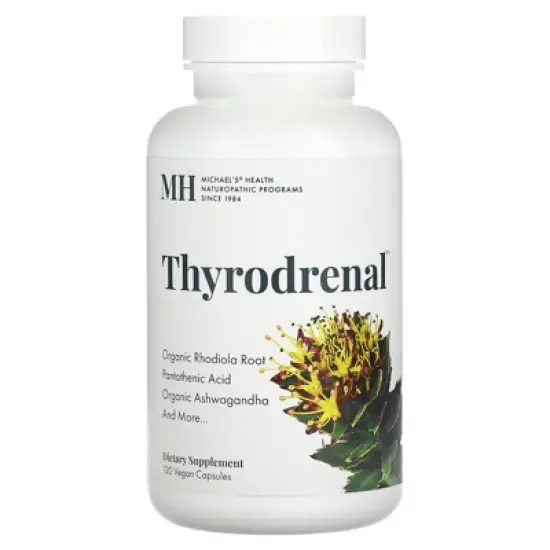 Michael's Health Thyrodrenal, 120 Vegan Capsules image {4}