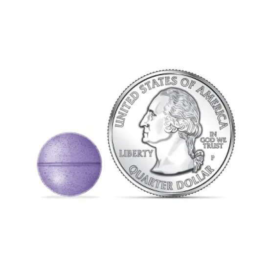 Junior Strength Ibuprofen (NSAID) Pain Reliever & Fever Reducer Chewable Tablets - Grape - 24ct - up&up&trade; image {4}