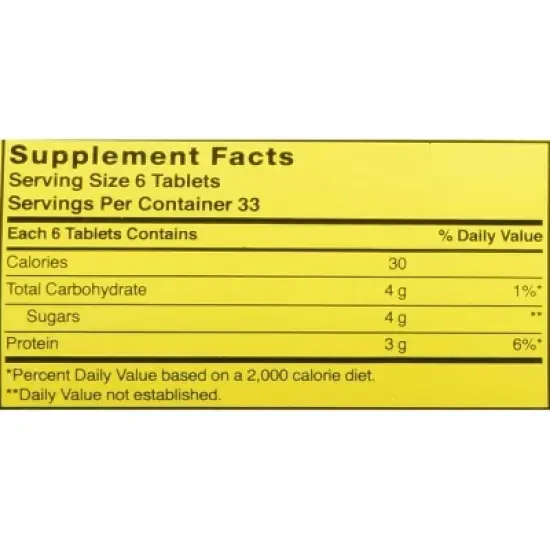 Nature's Blend 1550 Protein Tablets Chewable Honey Flavor (Each) image {1}