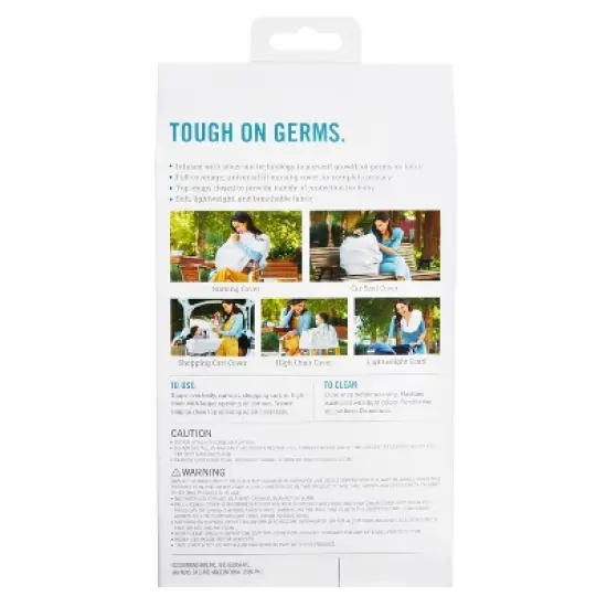 Munchkin Milkmakers Antimicrobial 5-in-1 Nursing Cover image {7}