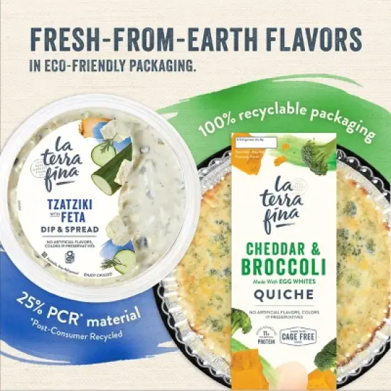 La Terra Fina Tzatziki with Feta Dip - 10oz image {2}