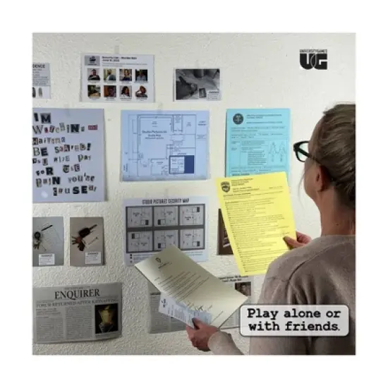 University Games Murder Mystery Party Case Files: Murder Noir Board Game image {8}