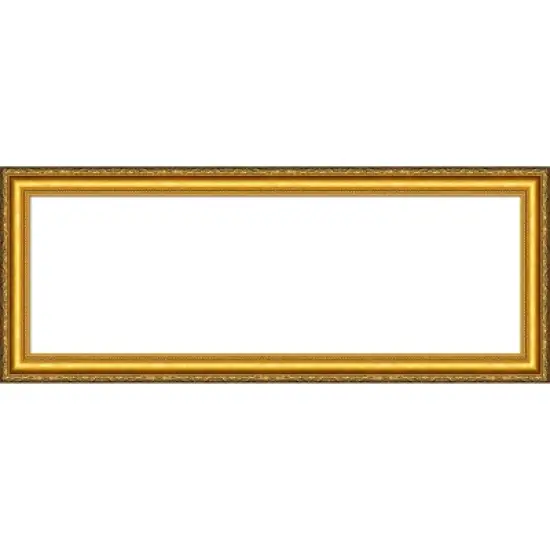 Amanti Art Colonial Embossed Gold Framed Dry Erase Magnetic Board image {16}