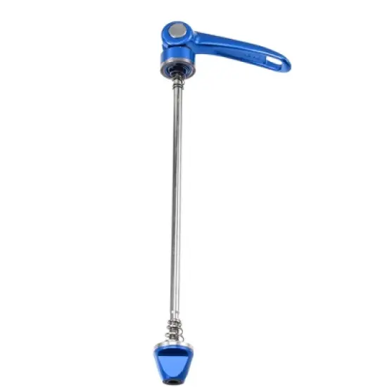 Unique Bargains Bicycle Quick Release Axles Skewers Lever Front Rear 5.91" 7.48" Blue 2 Pcs image {4}