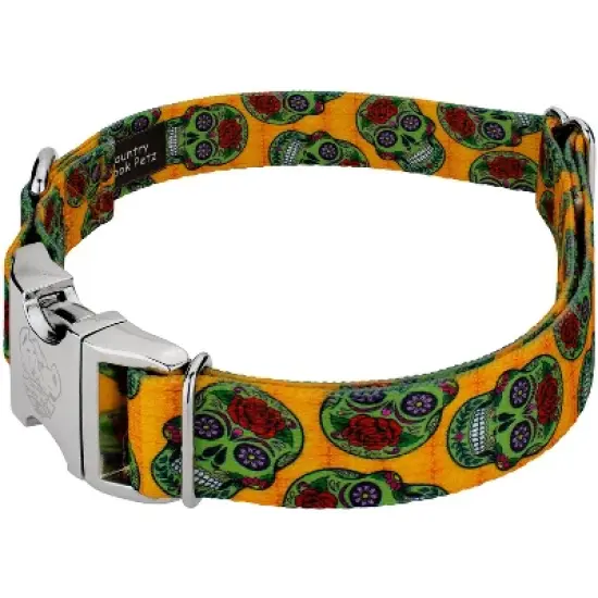 Country Brook Petz Premium Sugar Skulls Dog Collar image {2}