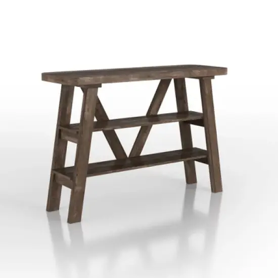 New Riverton Open Shelf Console Table - miBasics image {9}