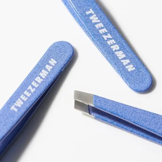 Tweezerman Mini Slant Tweezer - Granite Sky image {2}