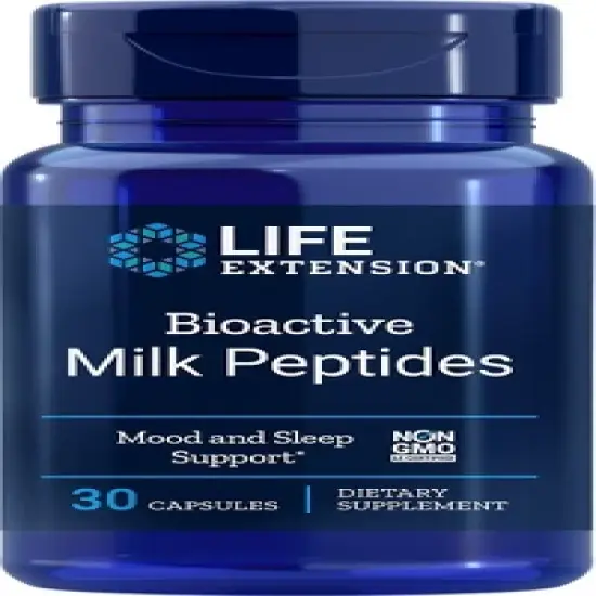 Bioactive Milk Peptides by Life Extension  -  30 Capsule image {2}