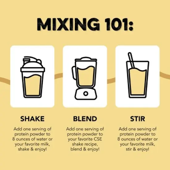 Clean Simple Eats Protein Powder Sticks - Simply Vanilla - 11.6oz/10ct image {3}