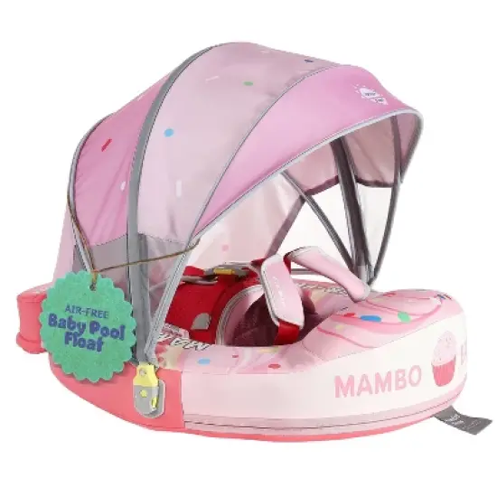 Mambobaby Sunny Navigator Baby Pool Float with Canopy image {23}
