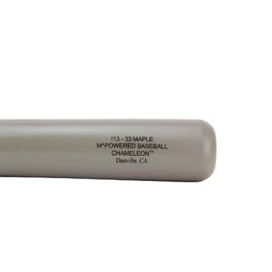 MPowered Chameleon I-13 Silver-Sparkle Maple Wood Baseball Bat image {4}