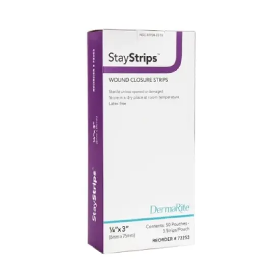 StayStrips Flexible Skin Closure Strip Sterile image {6}