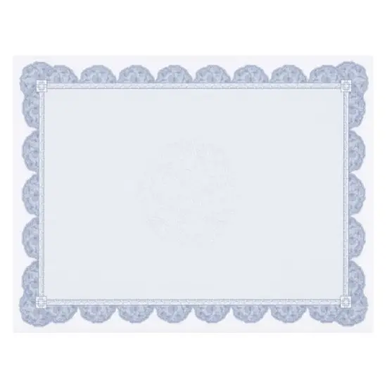 Best Paper Greetings 96 Sheets Certificate Paper for Printing with Navy Blue Floral Border, Printable Award Certificates, 8.5 x 11 In image {7}