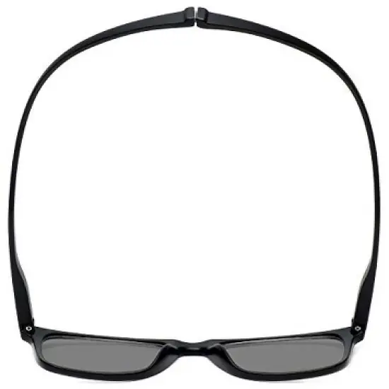 Magz Astoria Magnetic Front Connecting Polarized Sun OR Bi-Focal Sunglasses in Orange image {7}