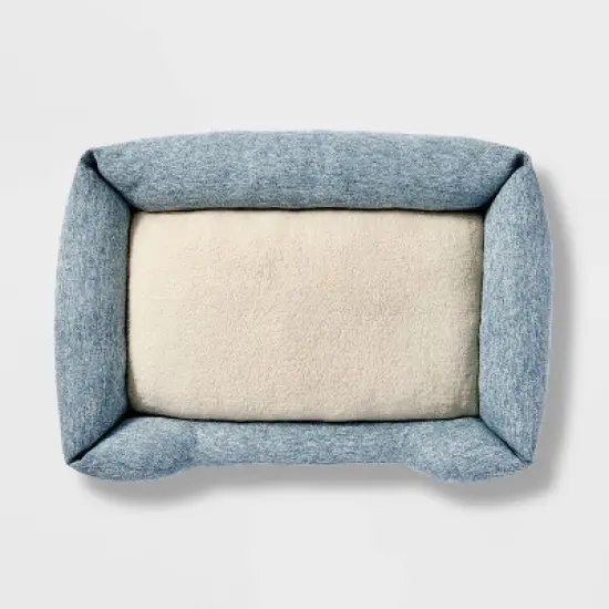 Cuddler Dog Bed - Blue - Boots & Barkley&trade; image {1}