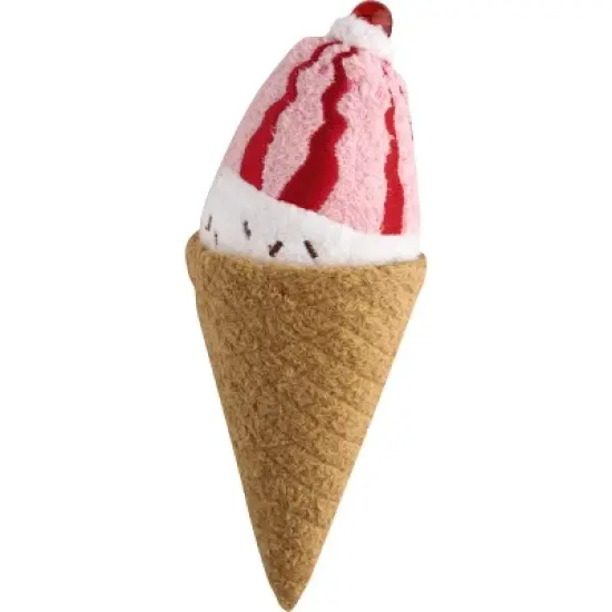 HABA Biofino Ice Cream Venezia - 2 Pretend Play Plush Cones with Reversible Scoops (4 Flavor Combos) image {11}