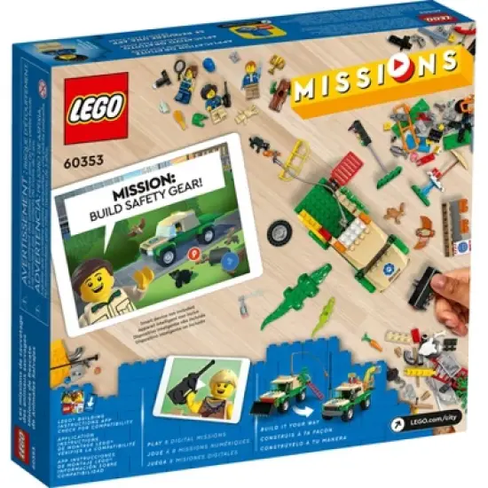 LEGO City Wild Animal Rescue Missions Interactive Set 60353 image {3}