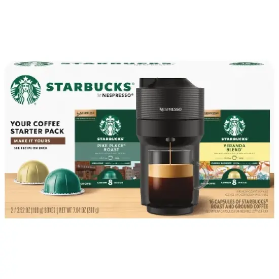 Starbucks Vertuo Line Medium Roast Dual Pack Coffee - 7.04oz/16ct image {10}