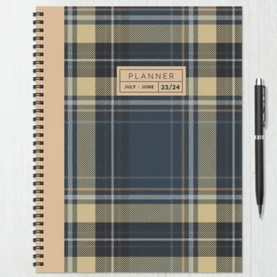 TF Publishing 2023-24 Academic Planner Weekly/Monthly 8.5"x11" Tartan image {5}