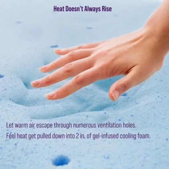 NapQueen Elizabeth Cooling Gel Memory Foam Mattress, 14" Full image {3}