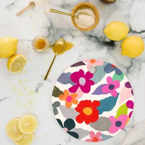 Garima Dhawan angel 6 Cutting Board - Round image {1}