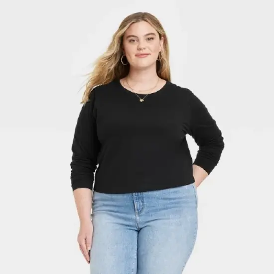 Women's Long Sleeve Sensory Friendly T-Shirt - Universal Thread&trade; image {3}