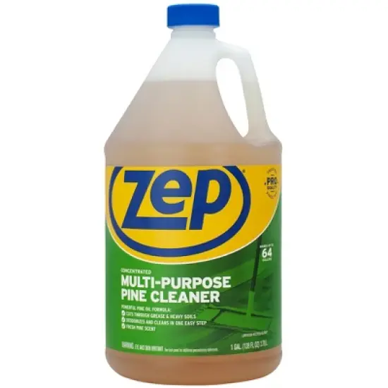 Zep Concentrated Multi-Purpose Pine Cleaner &ndash; Deodorize and Clean in One Step &ndash; 1 Gallon image {1}