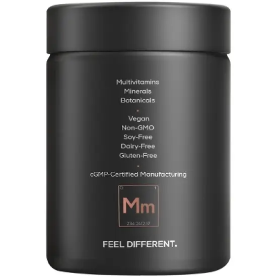 Codeage Men's Multivitamin 50+ Supplement - Essential Vitamins for Men Over 50 Years Old, Minerals, Turmeric, Probiotics & Botanicals, 90 Capsules image {5}